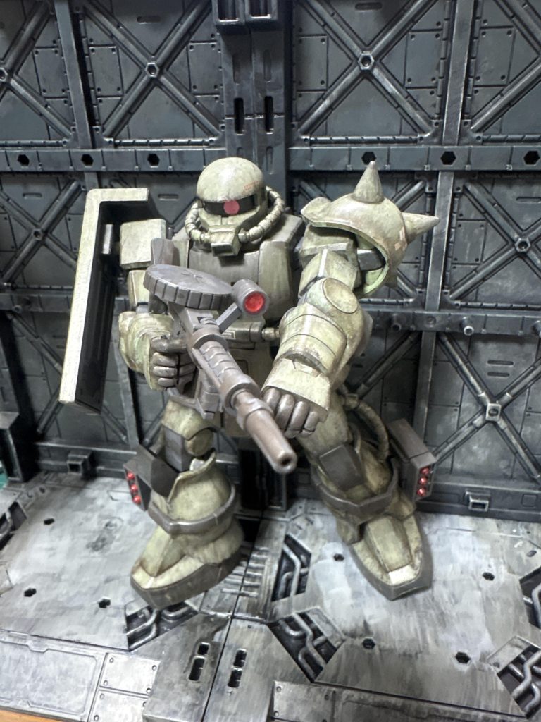 HG ザクⅡ–4枚目/制作者：tarozaemonnojyo