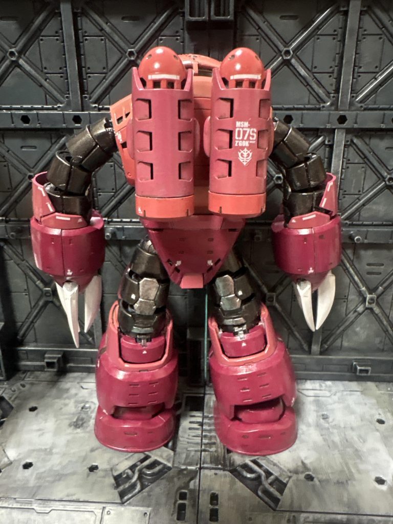楽しいキットでした(zaku-kao5)最後まで見ていただきましてありがとうございました😊