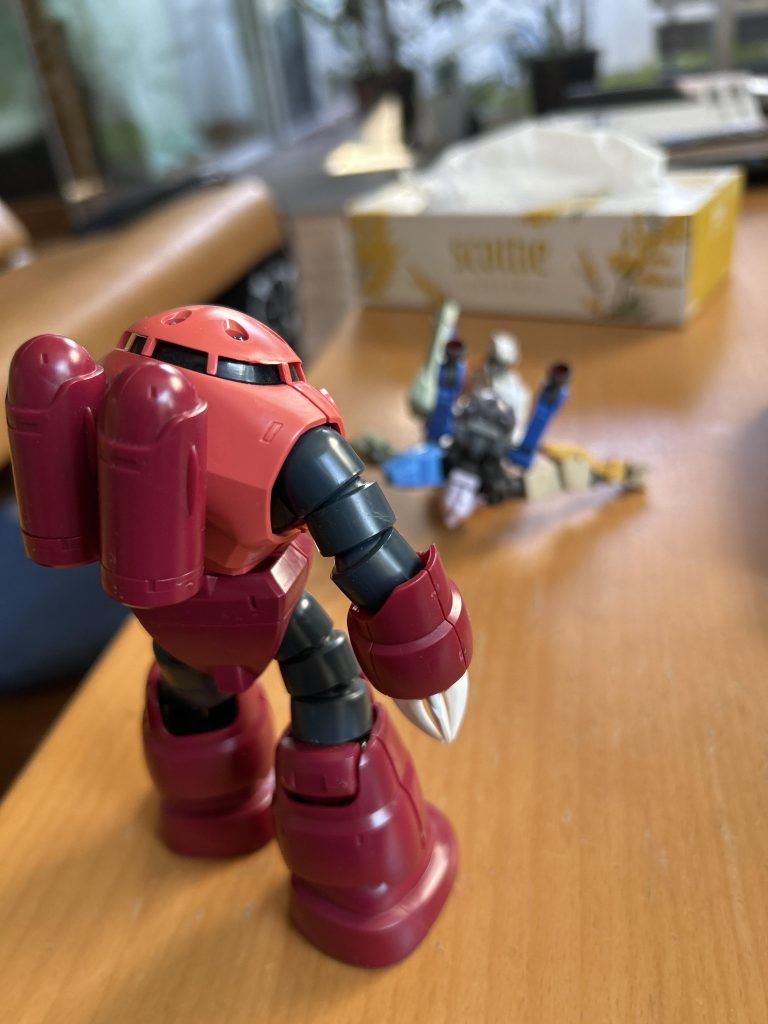 ズゴックでプレイ中遭遇。