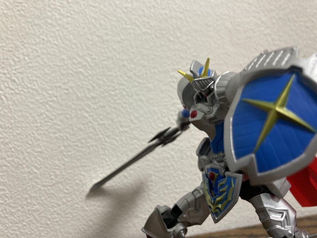 1/144より小さく改造が難しかったです(gundam-kao10) 関節が可動しますちっちゃいのにすごいです(gundam-kao6)