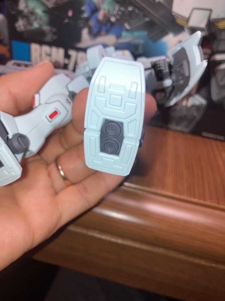 手抜きの足裏ですがここだけ色あれば個人的には満足ですね💡やはりモンシア、ベイトではなくバニング機の設定です😊