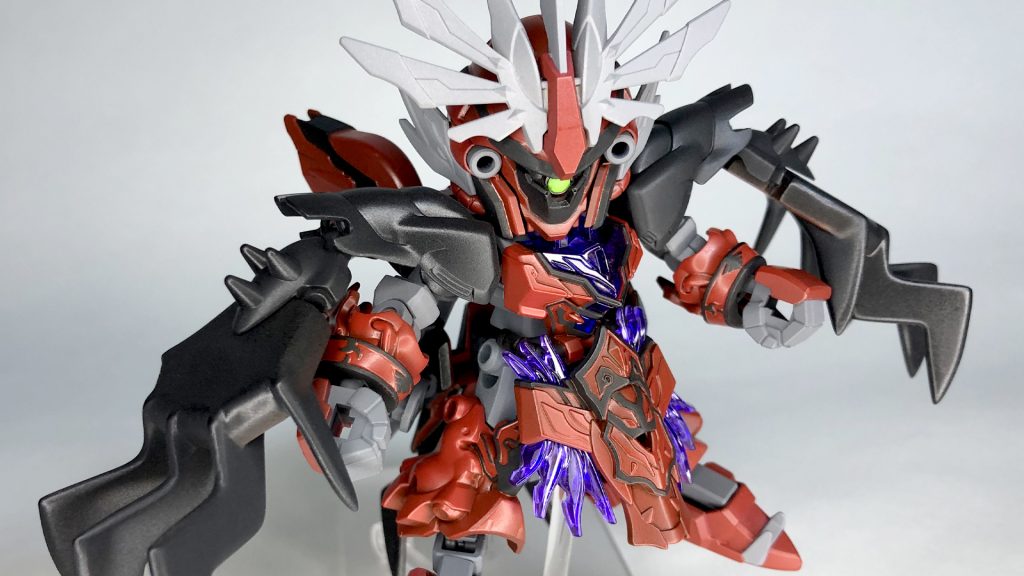 【ポケモンガンプラ】イベルタル–5枚目/制作者：コン◎SDポケモンガンプラ