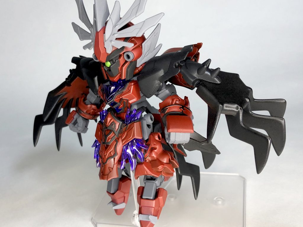 【ポケモンガンプラ】イベルタル–4枚目/制作者：コン◎SDポケモンガンプラ