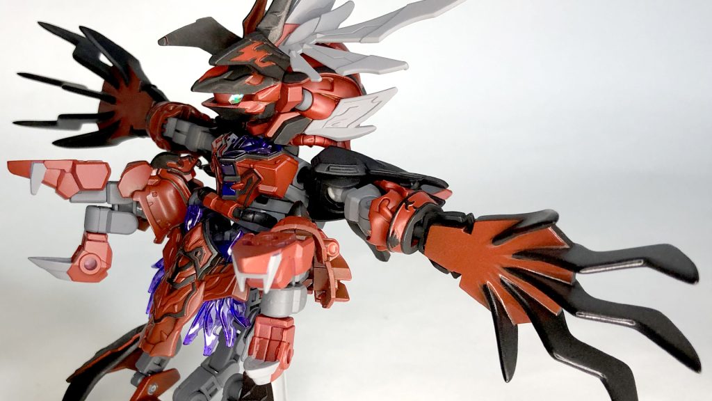 【ポケモンガンプラ】イベルタル–3枚目/制作者：コン◎SDポケモンガンプラ