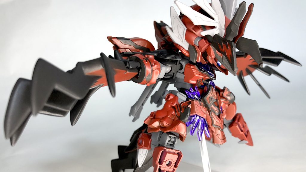 【ポケモンガンプラ】イベルタル–4枚目/制作者：コン◎SDポケモンガンプラ