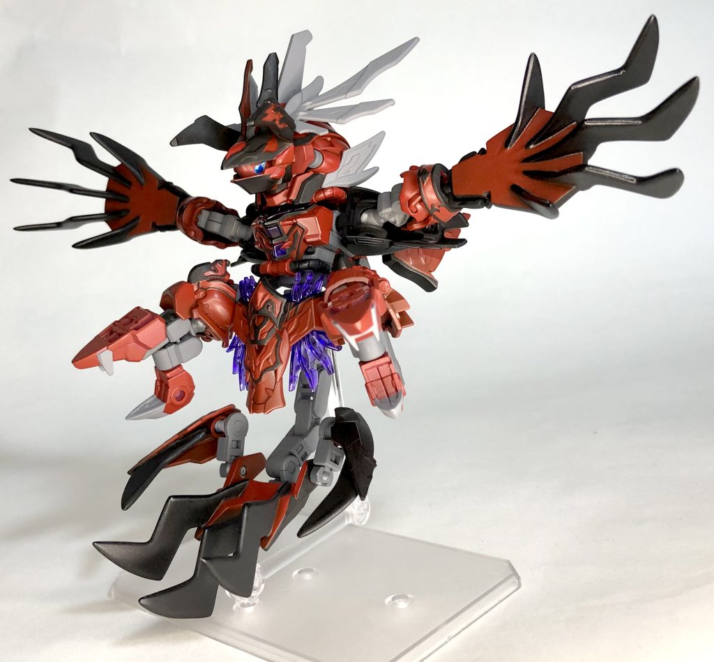 【ポケモンガンプラ】イベルタル–5枚目/制作者：コン◎SDポケモンガンプラ