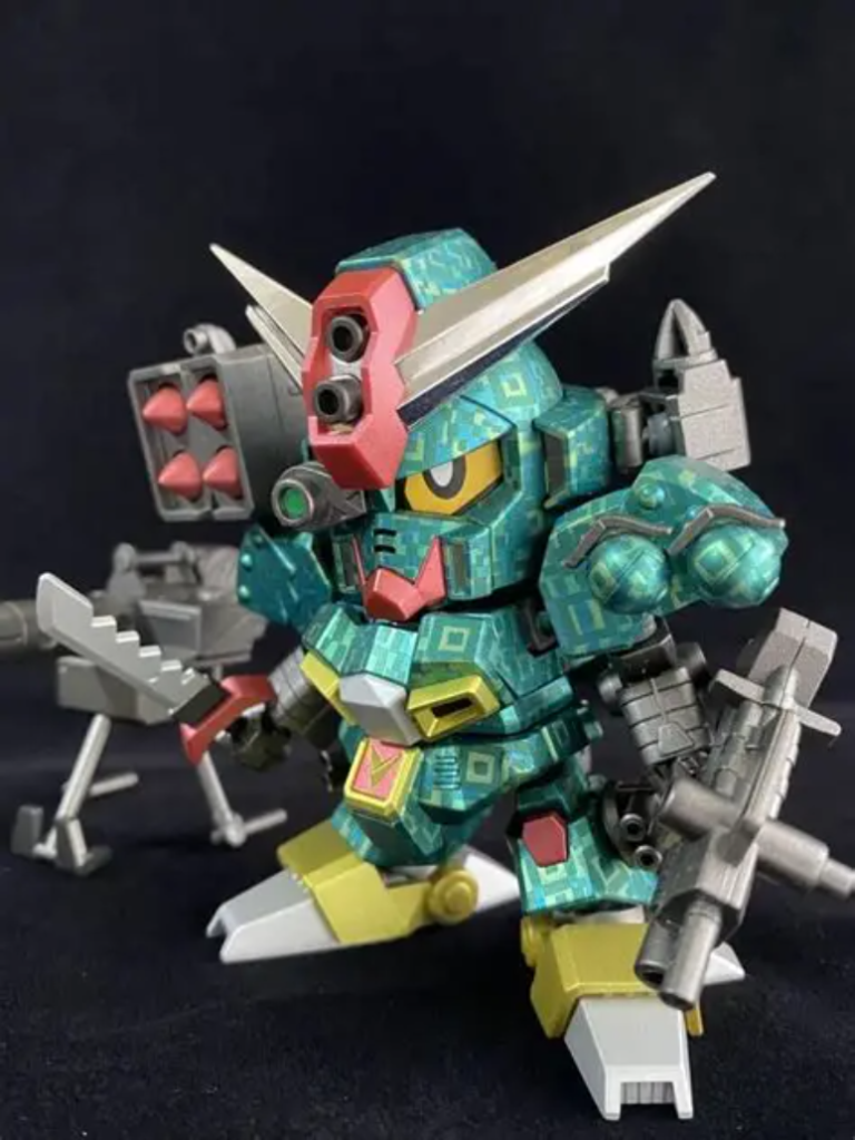 コマドガンダム QRコード迷彩–2枚目/制作者：ジムぽん