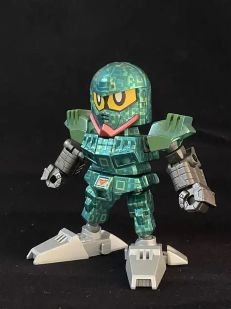 軽装モードの肩パーツは塗装忘れ、、失敗