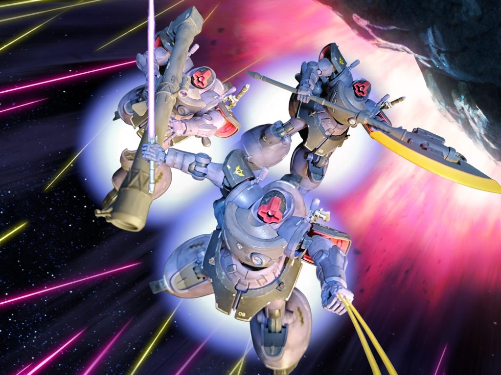 黒い三連星（GQ)