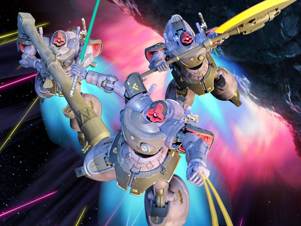 黒い三連星（GQ)