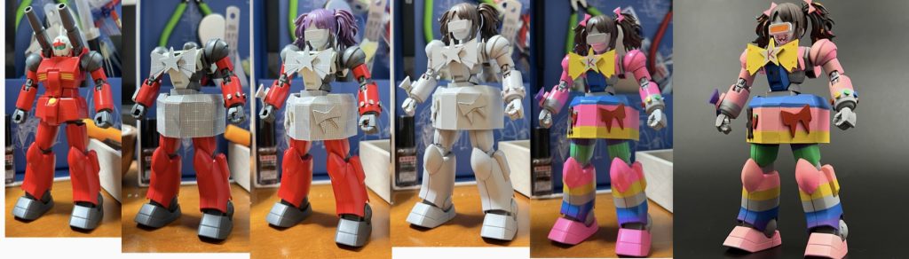 今回の改造遷移