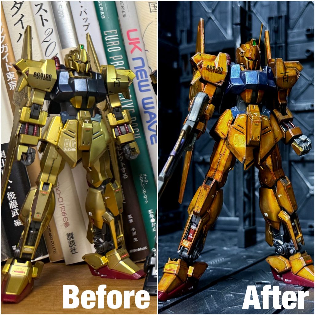 グリプス戦役セットは成型色でも素晴らしい色味なのでおすすめです。