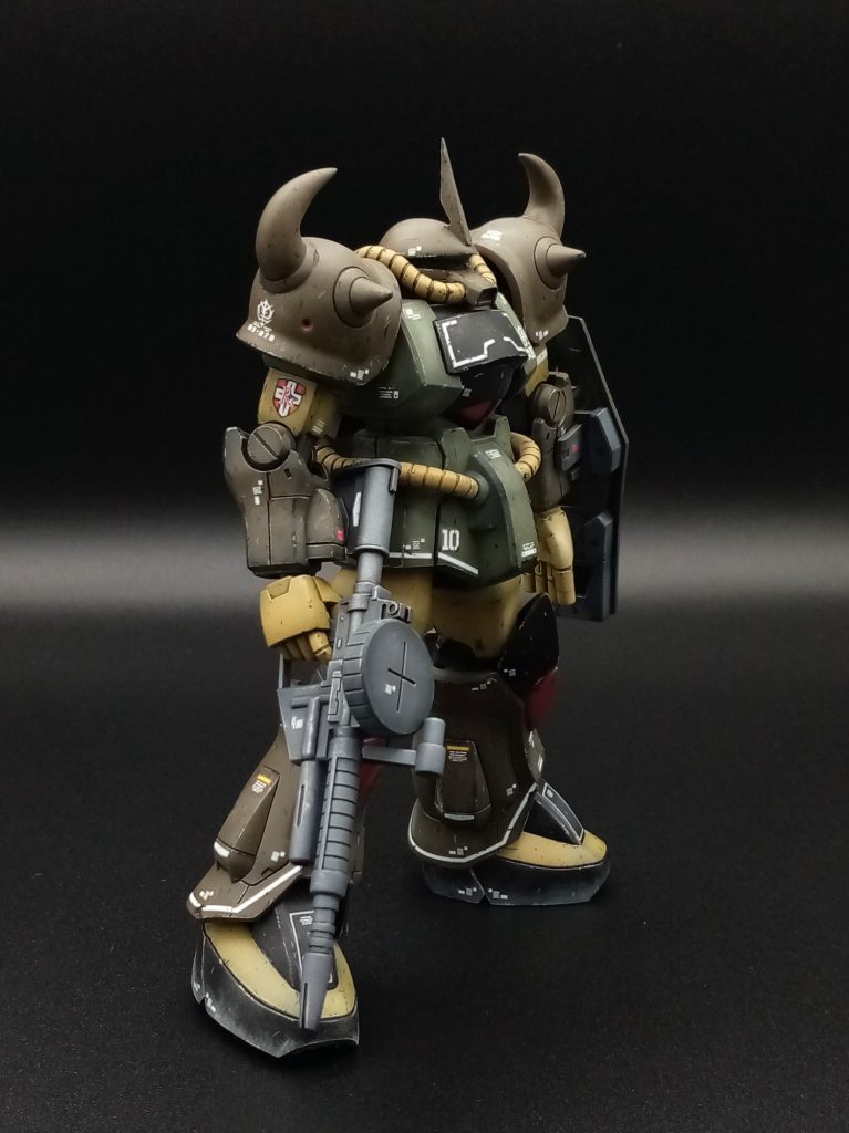 グフ (リアルタイプカラー) 旧HGUC–4枚目/制作者：@bhoylhogro