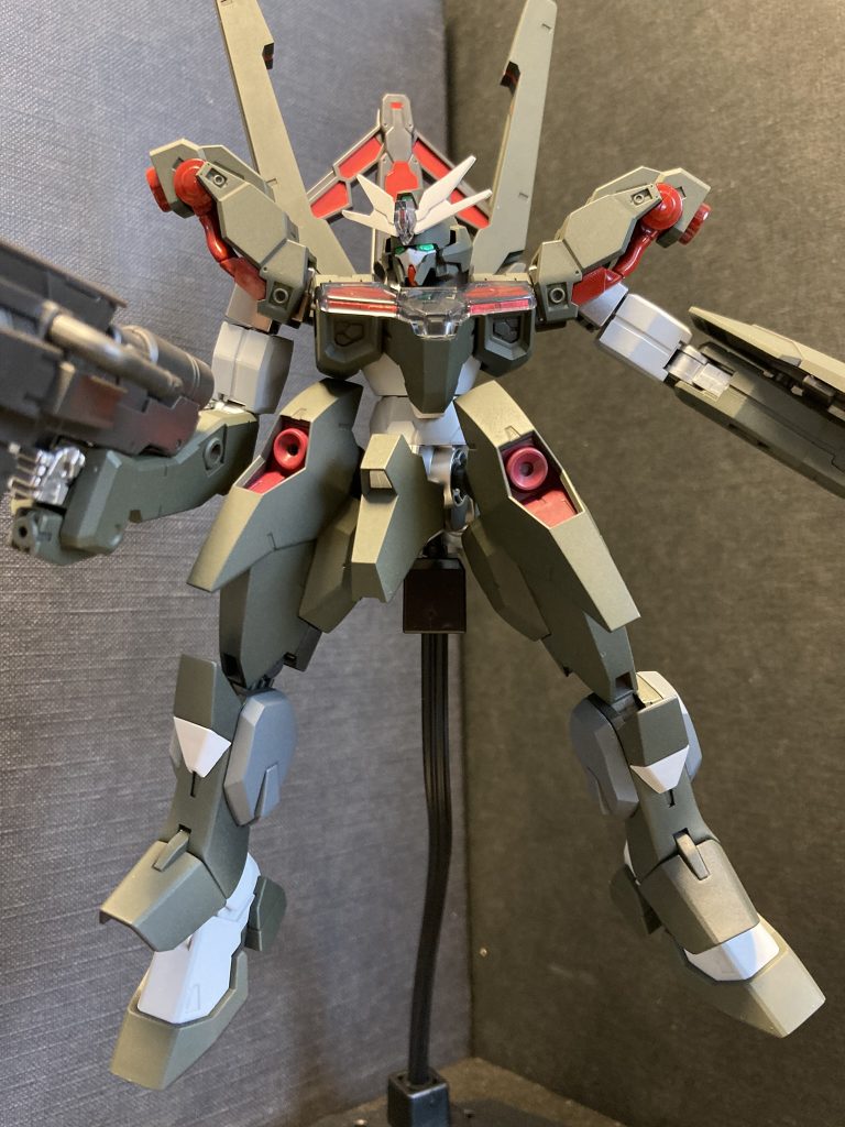 その他にも家にあるジャンクパーツで試してみましたが、なかなか無加工で上手い具合に付く物が無く、やっとこさこのカタチで完成としております。