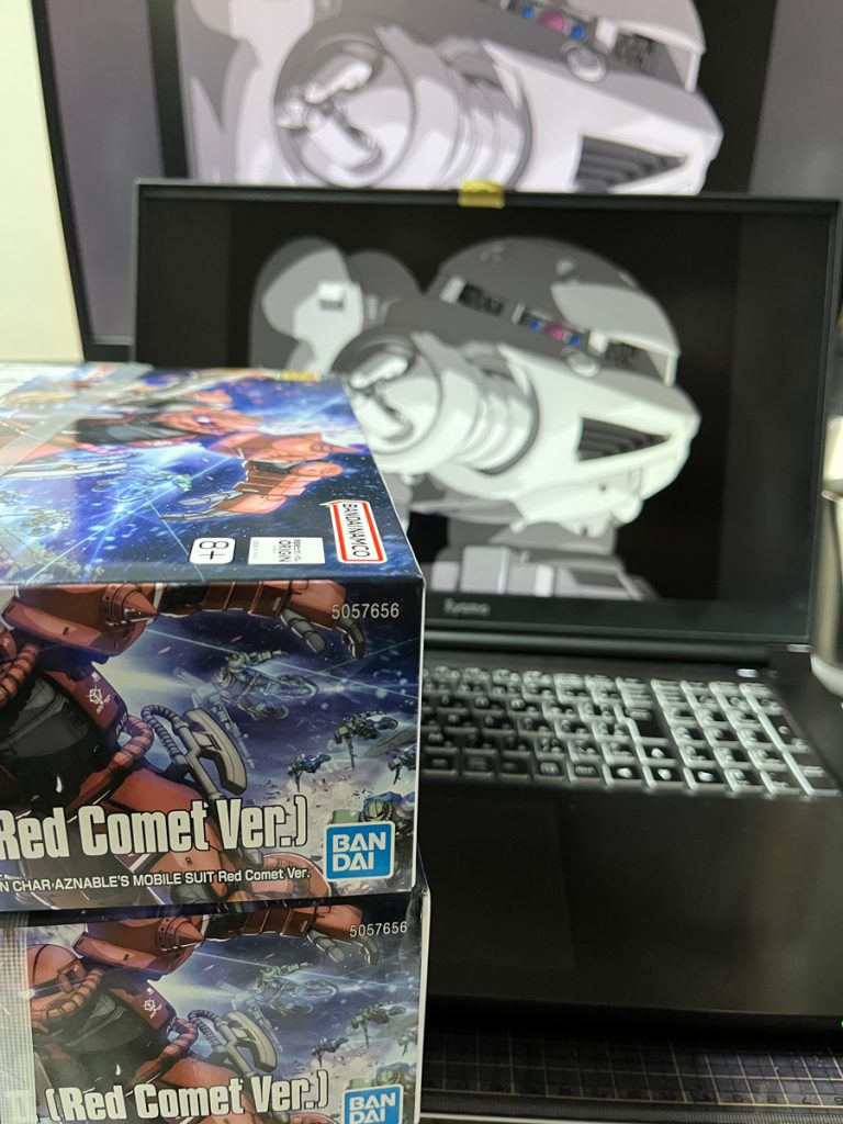 作品名：●今日の巡回(二回目)<p>通院通院♥…お前は通院する度にショップ巡回するんかぃ！…まぁまぁ(^^;)。 当方地元では期待のORIGINザク(シャアver)が店頭に並びました。 大人なので複数在庫店では刈り尽くさず、数店巡ってゲット！。無論若年層の […]</p>
