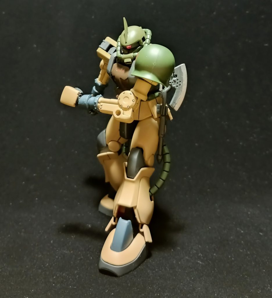 肩の合わせ目けしができてない(-