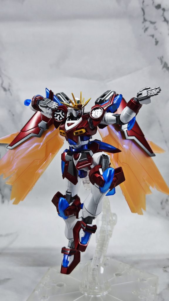 hg 神燃燒鋼彈–4枚目/制作者：@fox_chi_zeng