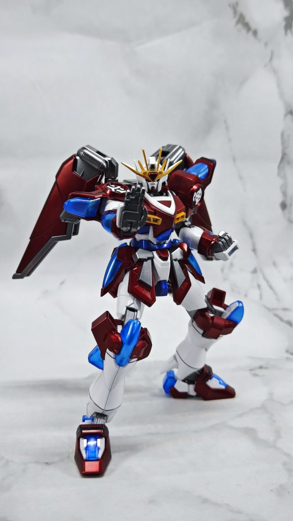 hg 神燃燒鋼彈–4枚目/制作者：@fox_chi_zeng