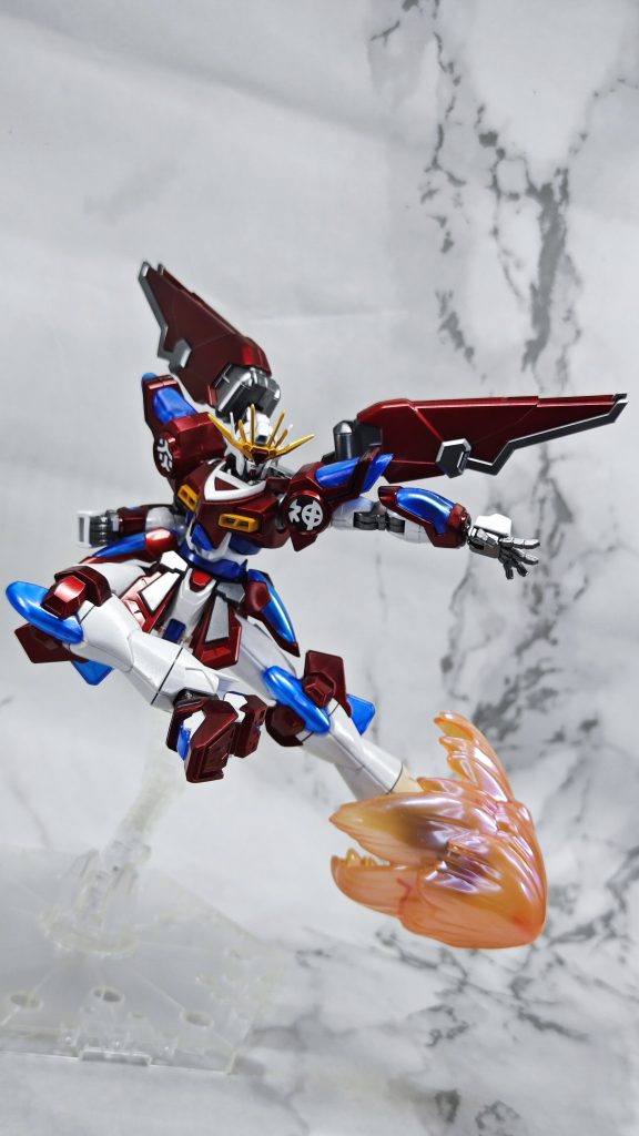 hg 神燃燒鋼彈–3枚目/制作者：@fox_chi_zeng