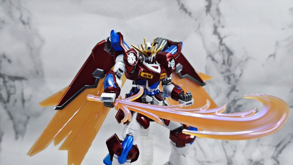 hg 神燃燒鋼彈–2枚目/制作者：@fox_chi_zeng