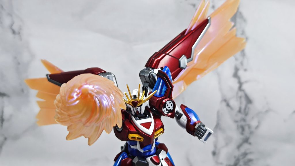 hg 神燃燒鋼彈–3枚目/制作者：@fox_chi_zeng