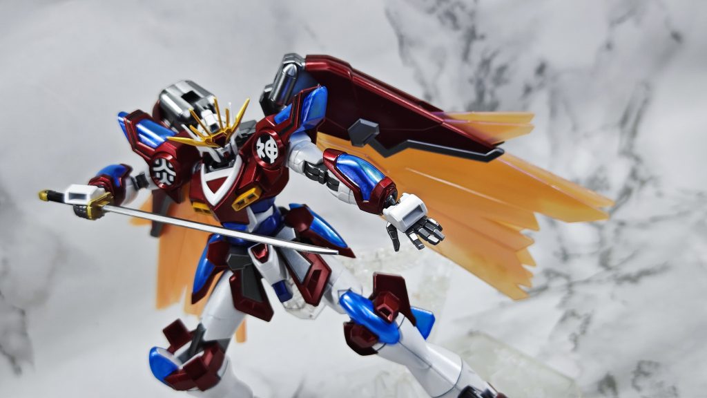 hg 神燃燒鋼彈–5枚目/制作者：@fox_chi_zeng