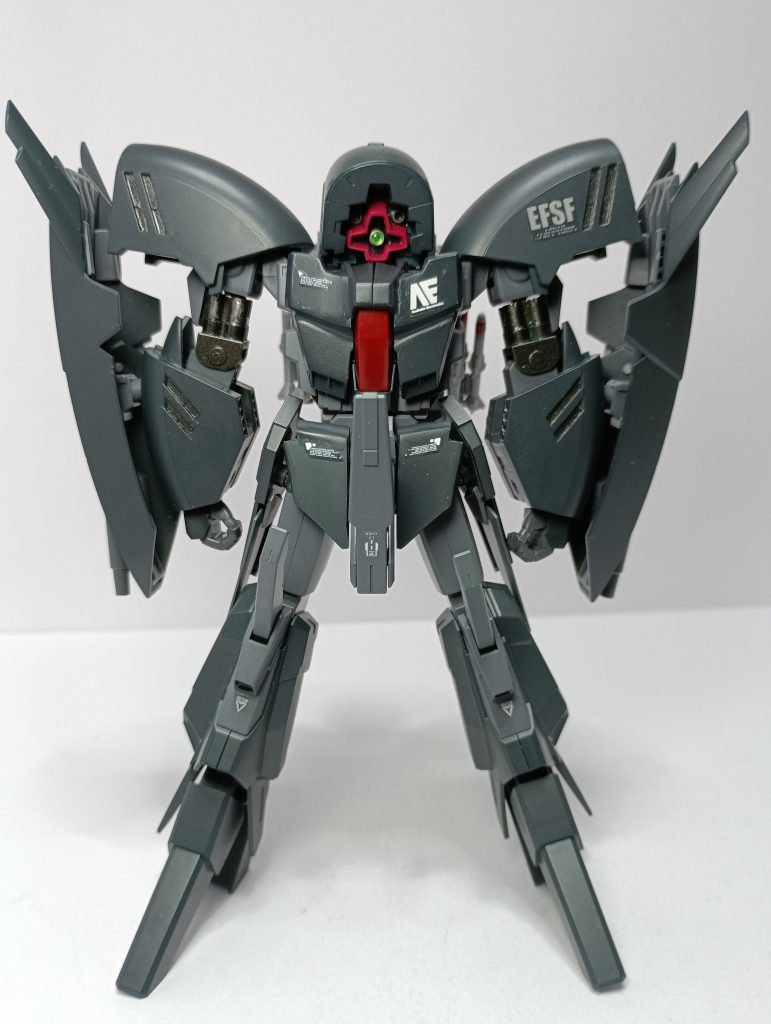 アッシマーの純然たる後継機のイメージで作成。名前はインド神話の「空飛ぶ戦車」から引用。