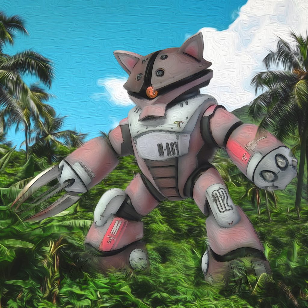 絵画調に合成してみました。