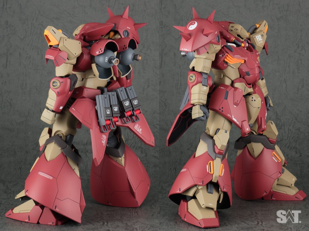 HGUC 1/144 メッサー F02型 マインレイヤー装備–5枚目/制作者：SAT