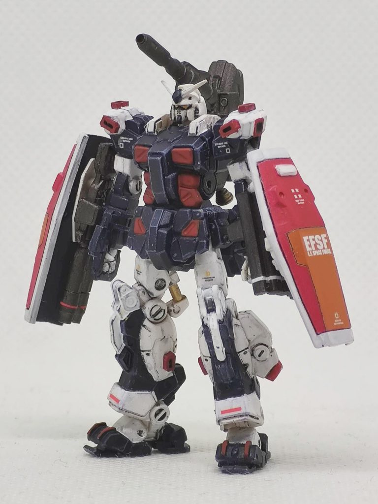 サブアームのシールドをパージした状態です。