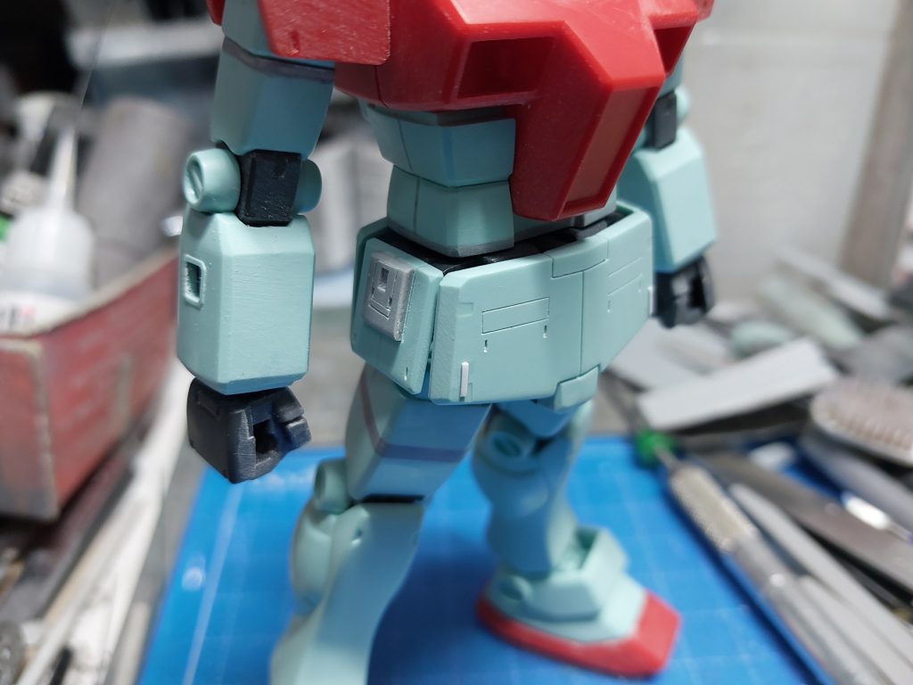 1/144 HGUC RGM-79 ジム–4枚目/制作者：@dagored00