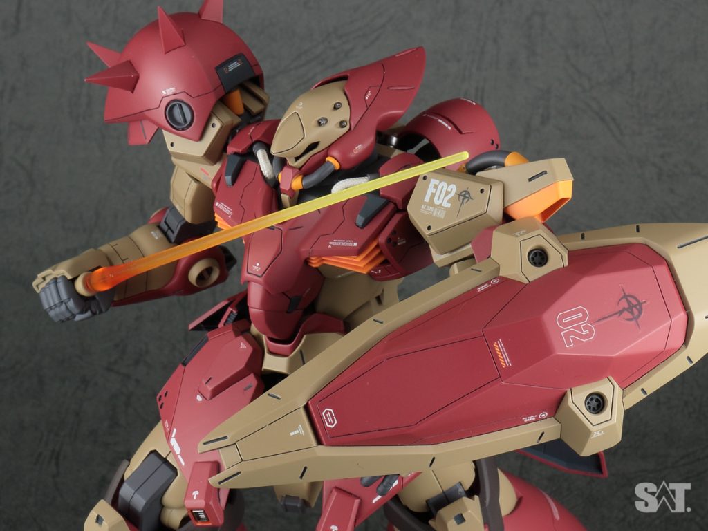 HGUC 1/144 メッサー F02型 マインレイヤー装備–9枚目/制作者：SAT