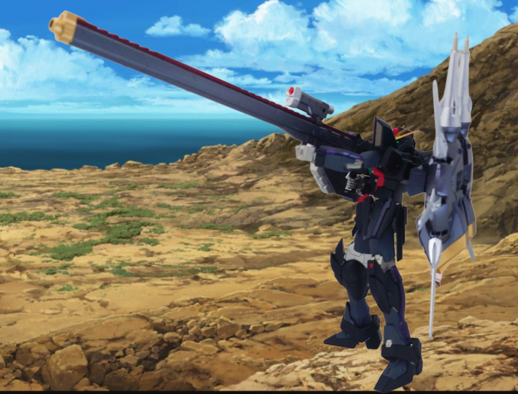 超長距離から敵を狙い撃つカリス！