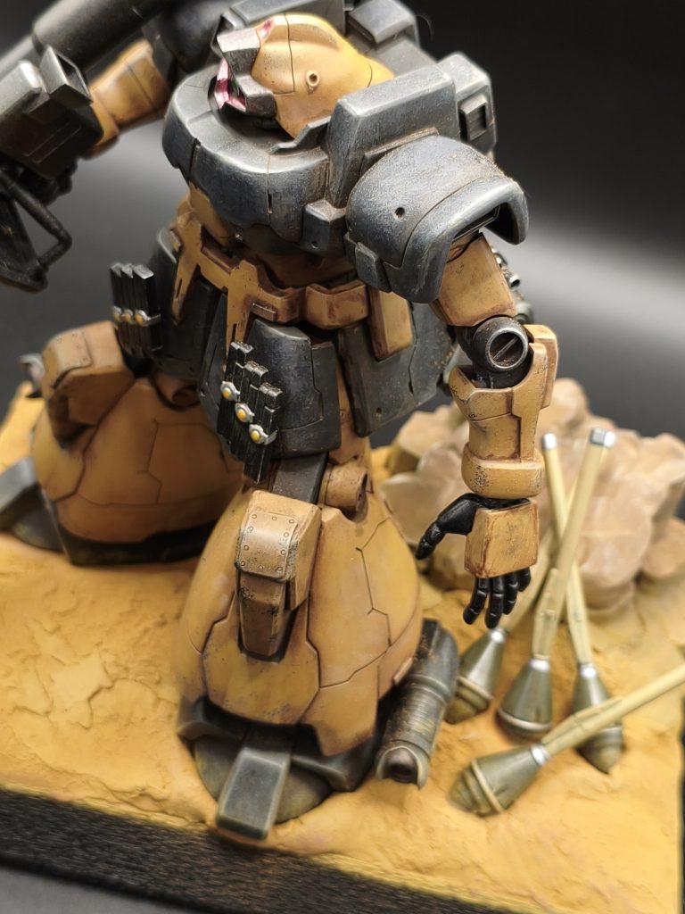 めっちゃ警戒中なのでシュツルムファウストはすぐ手の届く位置に。