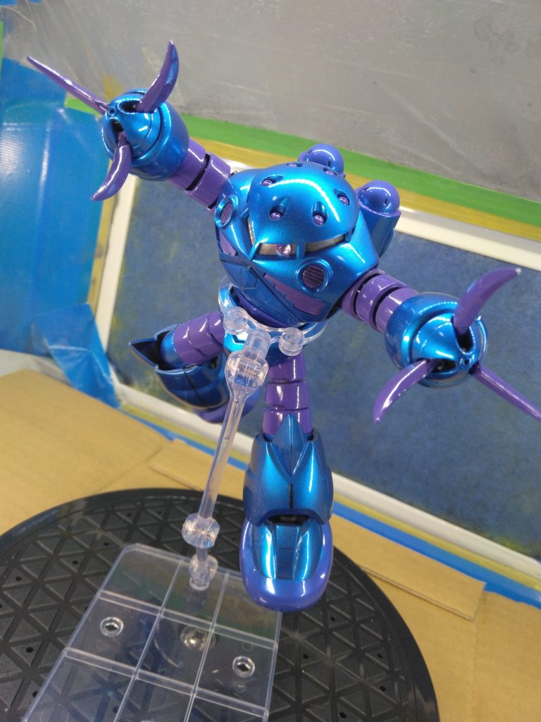 腕　足　ブラブラの為アルミワイヤー入れて補強してます