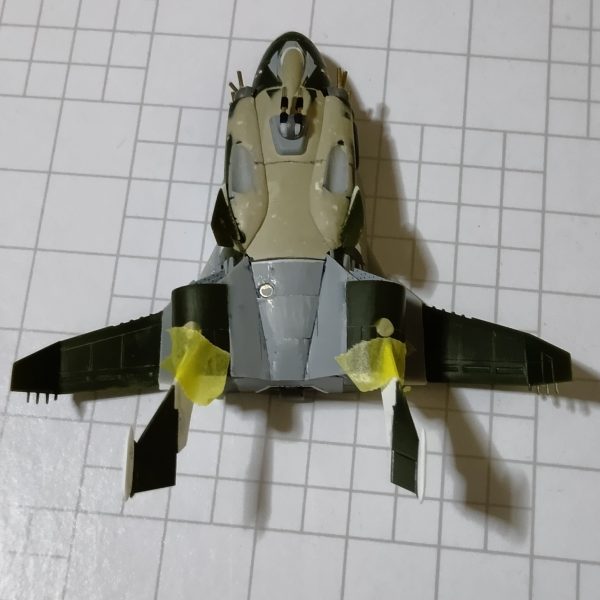 やっぱり設定画に寄せたいと思い、ぶった切って改修少しは似てきたか（2枚目）