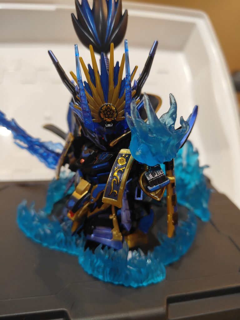 エフェクトプラス。少しずつ色付けがわかってきたような気がします。久しぶりにカッコいいSDでした。