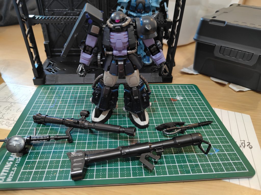 銃火器たくさん