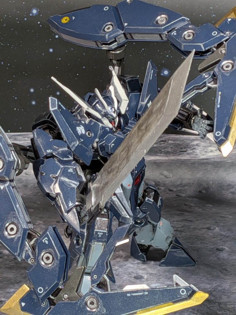 大剣を持たせた絵やはりゴツいМＳにはゴツい剣が似合う…