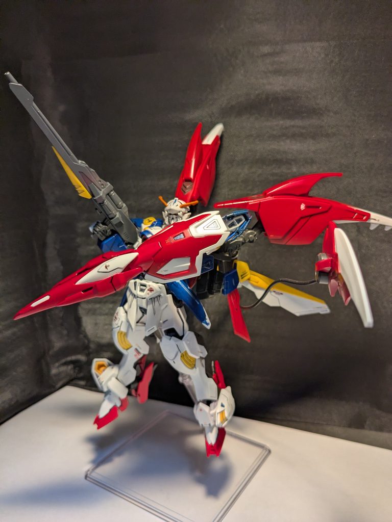 後尾のワイヤーブレード