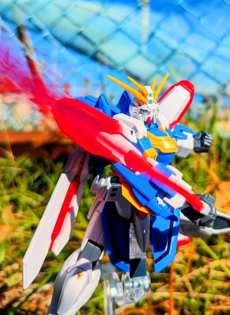 ゴットスラッシュ！ポーズ決めるの大変！