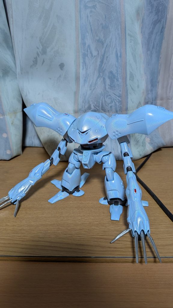 部屋の明かりぐらいのほうがいい感じに見える