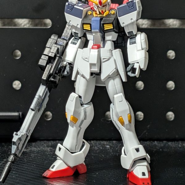 サナリィがF97を建造する際、もしネオガンダムの建造データや実働データを参照していたら？的なコンセプトで緩く作ってます。（2枚目）