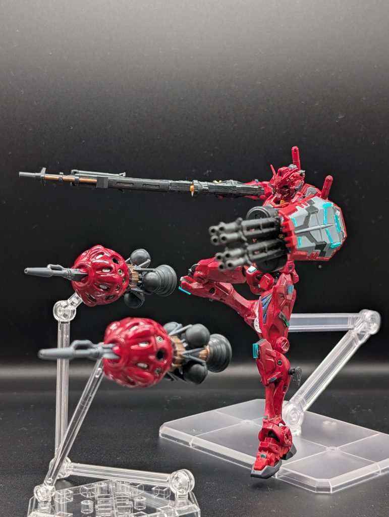 ビットとガトリングによる一斉射!