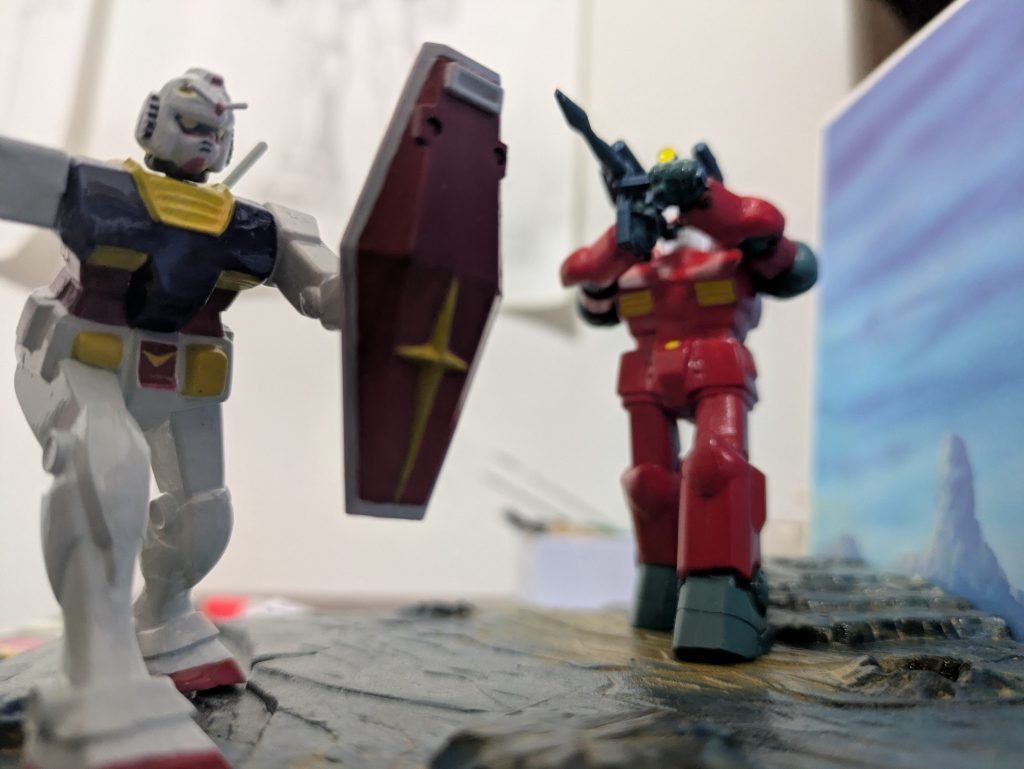 テキサスの攻防　(なんでガンキャノン？)–2枚目/制作者：Gundaman