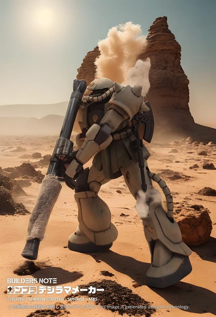 ザクⅡ–4枚目/制作者：pen