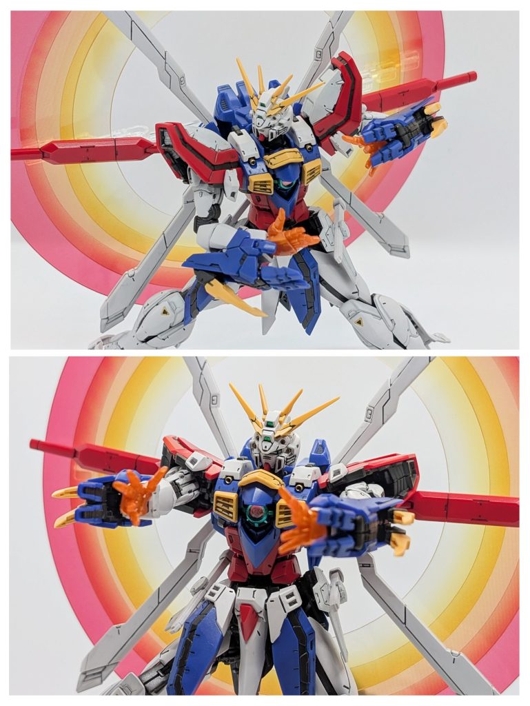 流派ッ！東方不敗が最終奥義ィィ！！石破ッ！天ッ驚ォォーケェェーン！！も難なく再現できちゃうの嬉しすぎる！やっぱり可動域は大事！