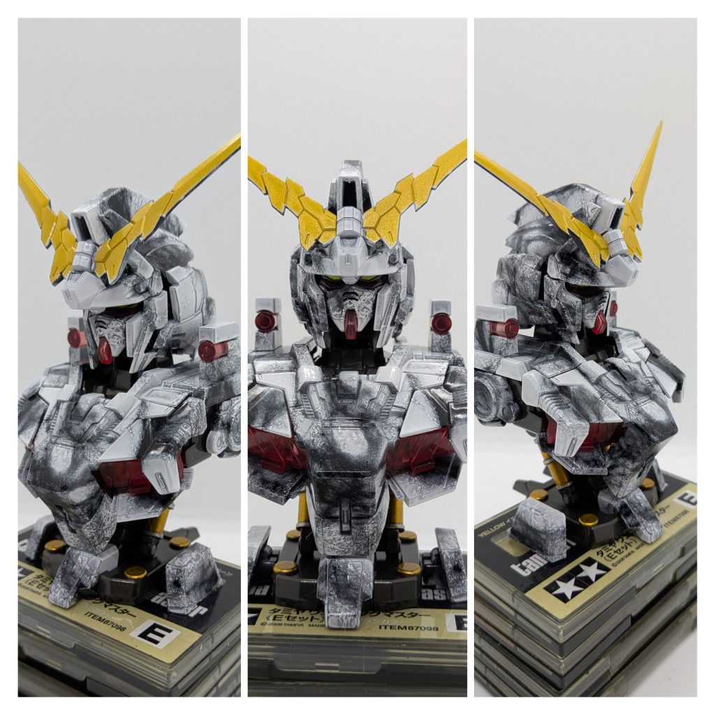 研磨したりとか色々頑張ったんですが、どうしても全ては取り切れず、Ｂ型の私は面倒くさくなってそのまま光沢コーティングするという暴挙にでました（笑）