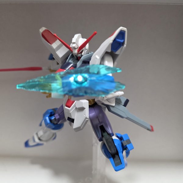 ストライクフリーダムを自分好みに改造。「もしも自分がガンプラバトルで使うなら」というコンセプトで製作しています。（3枚目）