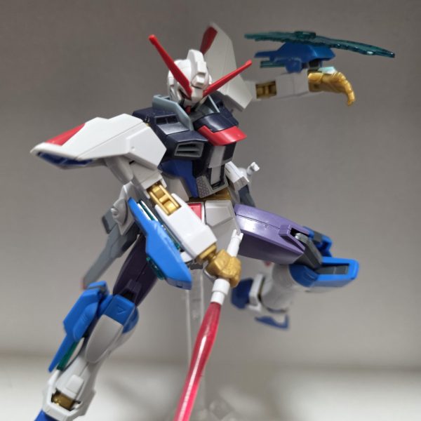 ストライクフリーダムを自分好みに改造。「もしも自分がガンプラバトルで使うなら」というコンセプトで製作しています。（4枚目）